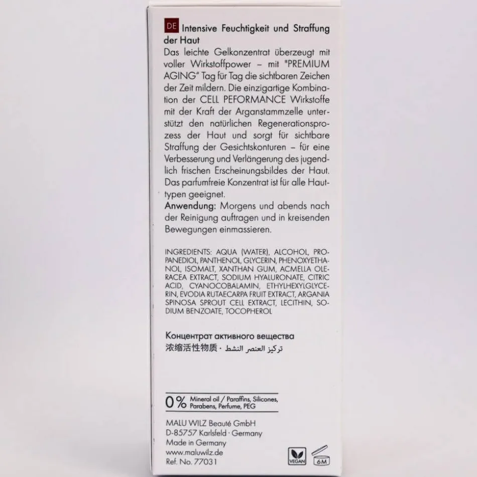 Premium Aging Cell Performance Concentrate 30 ml