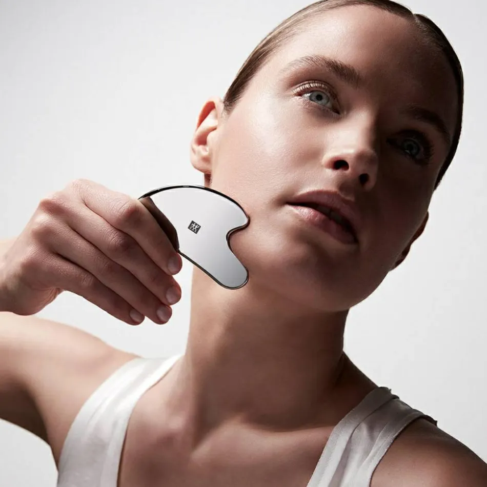 Premium Edelstahl-Gesichtsmassager