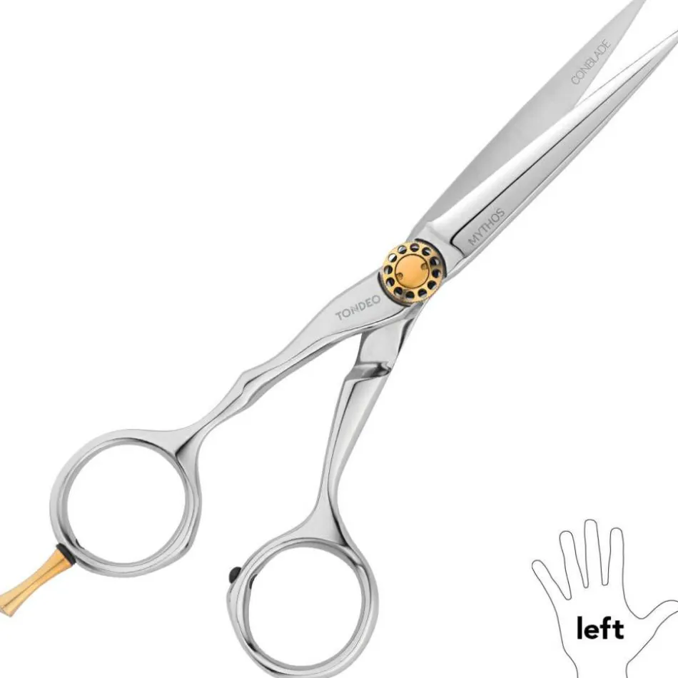 Premium Haarschere Mythos Offset Conblade Left 5,5"