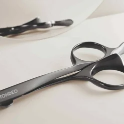 Premium Haarschere Zentao Black Offset