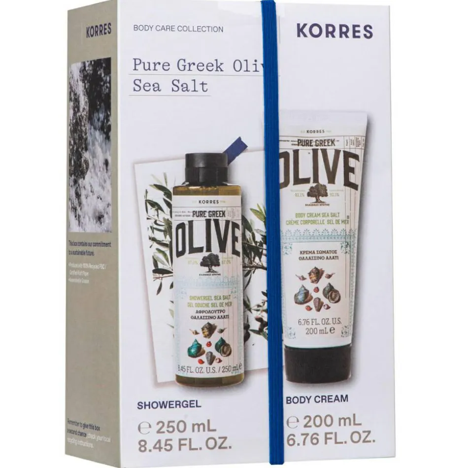 Pure Greek Olive Sea Salt Body Care Collection