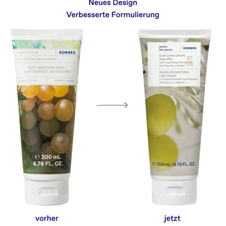 SANTORINI GRAPE Körpermilch 200 ml