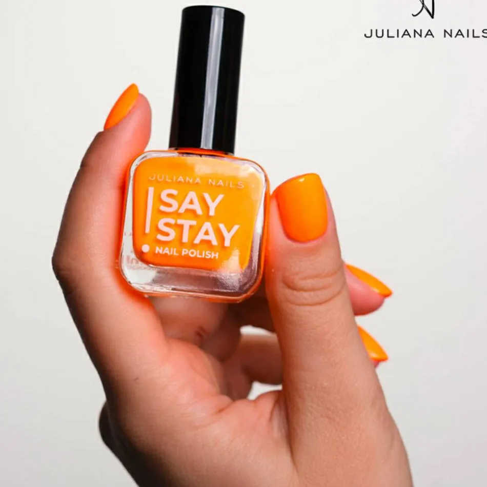 Say Stay! Nail Polish Neon Trending Tangerine 10 ml