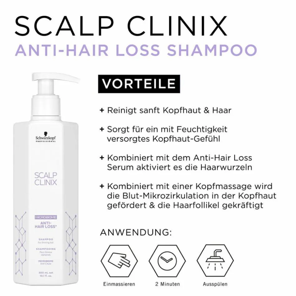 SCALP CLINIX Anti-Hair-Loss Shampoo 300 ml