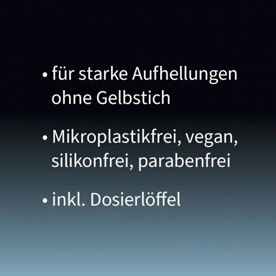 Schwarzes Blondierpulver 500 g