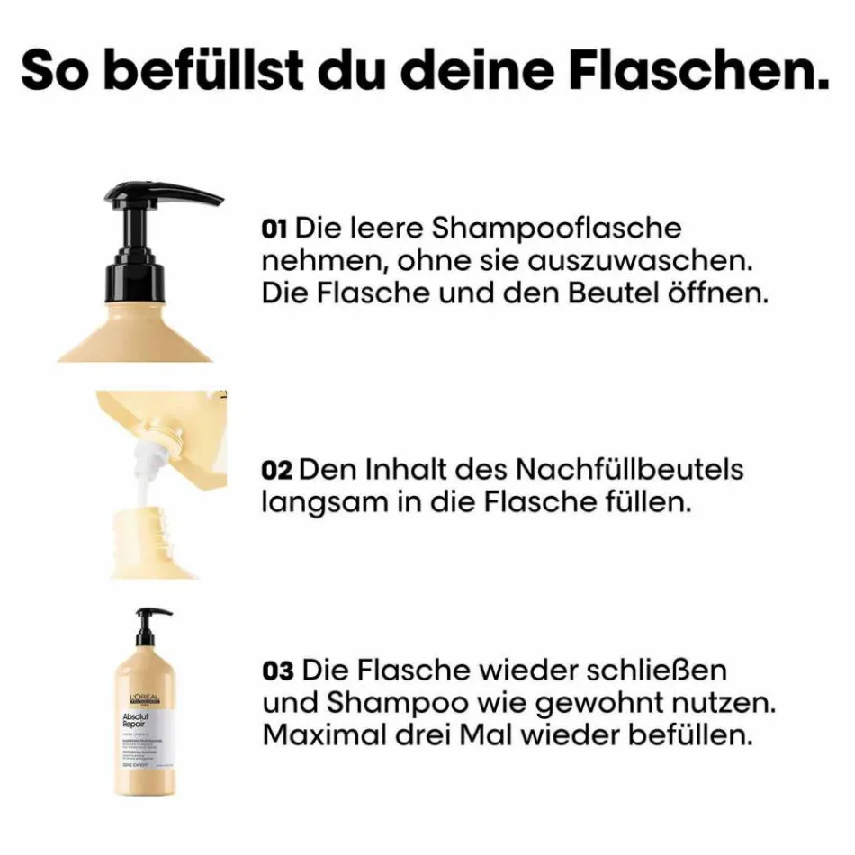 Serie Expert Absolut Repair Shampoo Refill 1 Liter