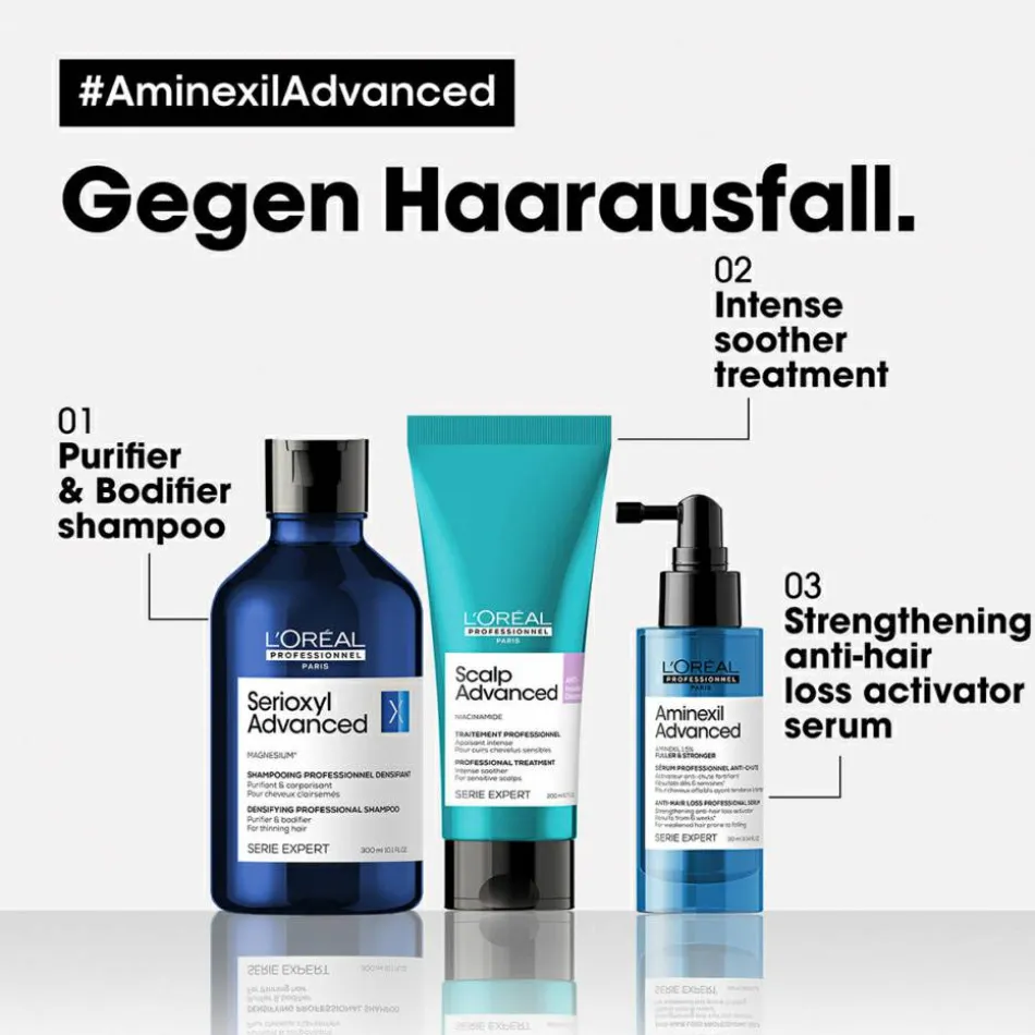 Serie Expert Aminexil Advanced Anti Hair-Loss Activator Serum 90 ml