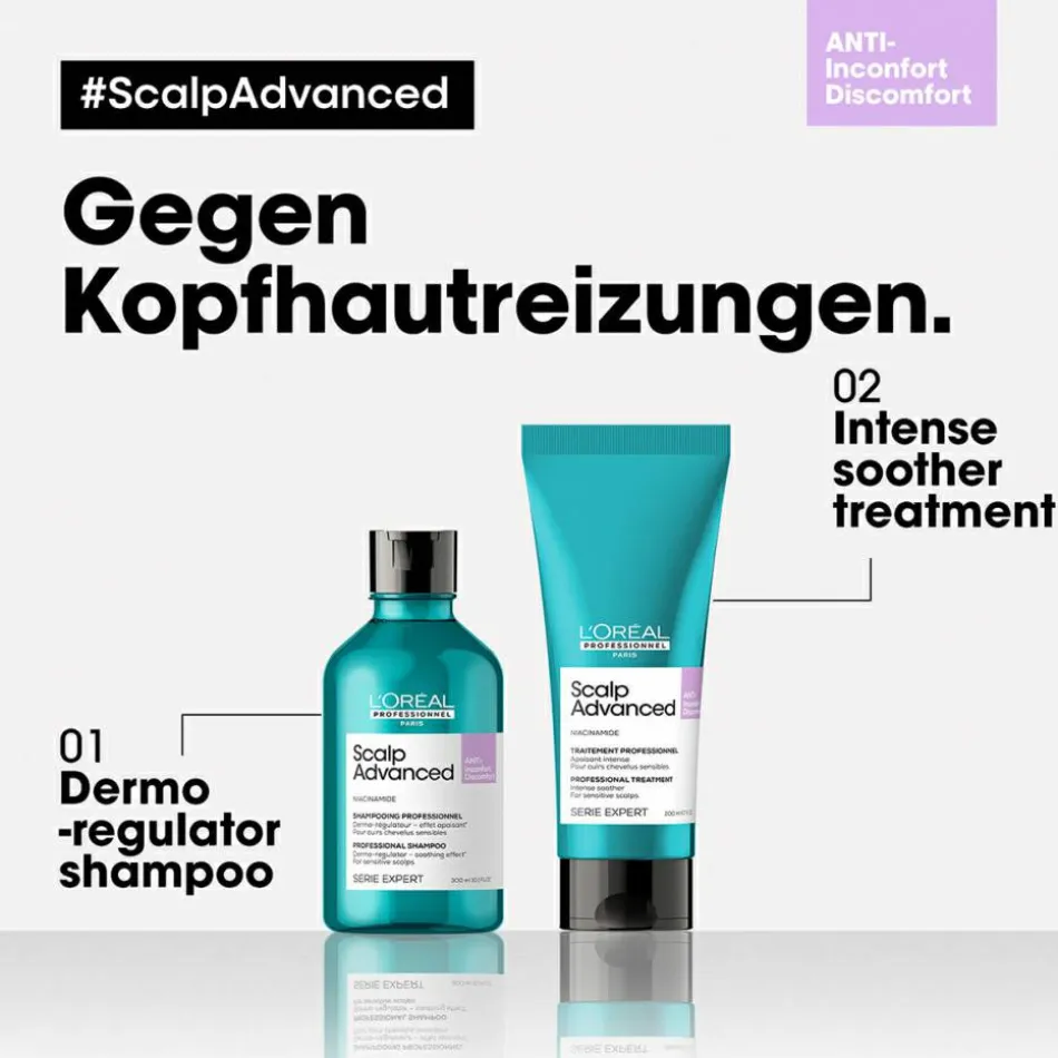 Serie Expert Scalp Advanced Anti-Discomfort Dermo-Regulator Shampoo