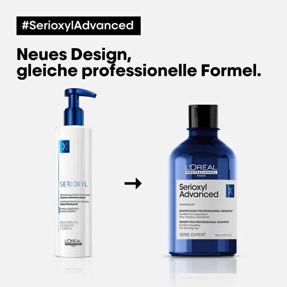 Serie Expert Serioxyl Advanced Anti-Hair Thinning Purifier & Bodifier Shampoo 300 ml