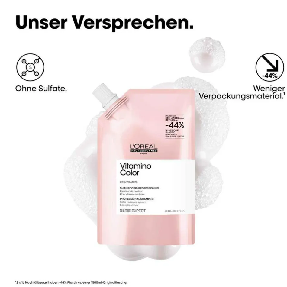 Serie Expert Vitamino Color Shampoo Refill 1 Liter