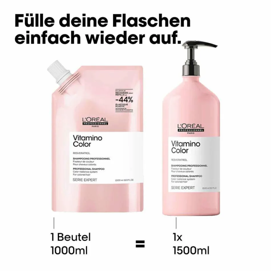 Serie Expert Vitamino Color Shampoo Refill 1 Liter