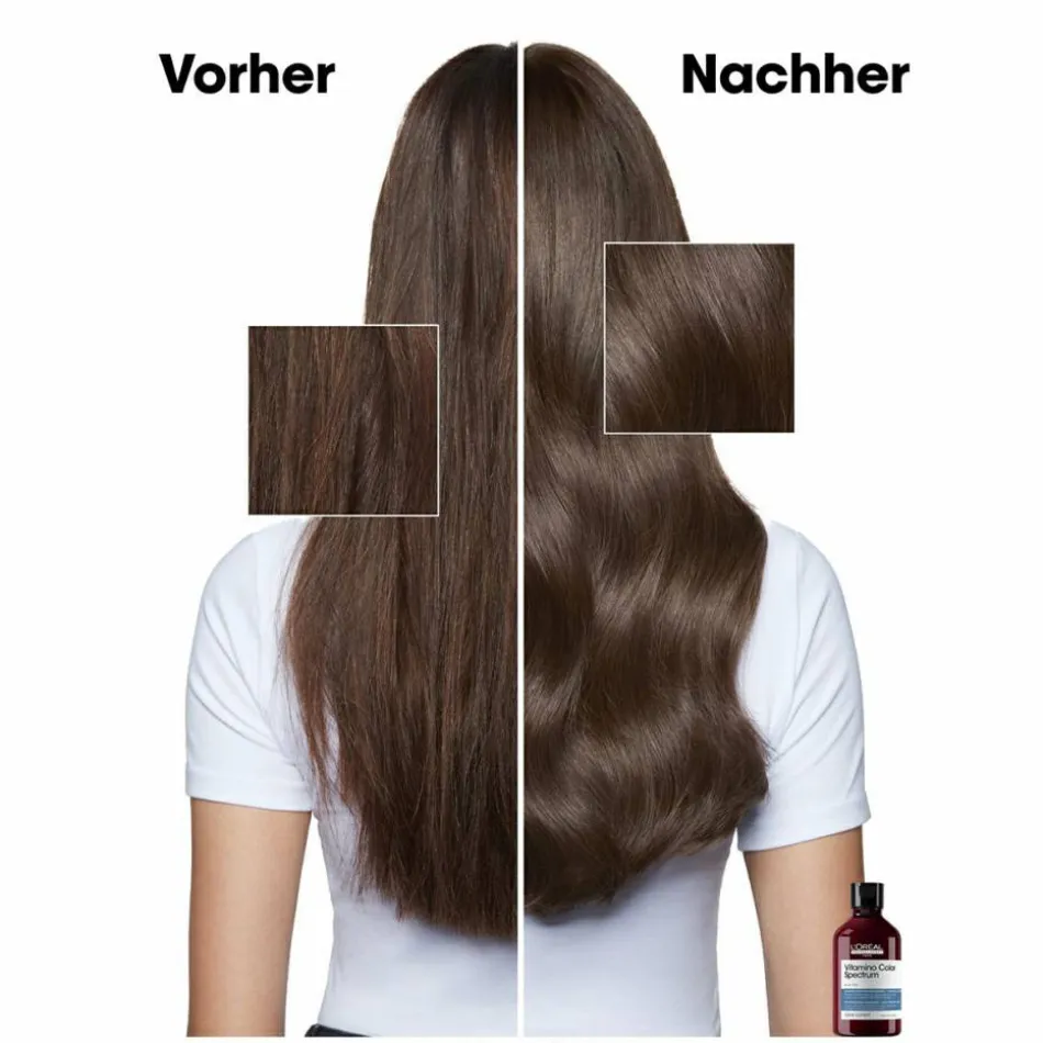 Serie Expert Vitamino Color Spectrum Blue Dyes Neutralizing Shampoo für hellbraunes Haar 300 ml