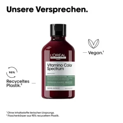 Serie Expert Vitamino Color Spectrum  Green Dyes Neutralizing Shampoo für braunes Haar 300 ml