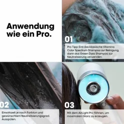 Serie Expert Vitamino Color Spectrum  Green Dyes Neutralizing Shampoo für braunes Haar 300 ml