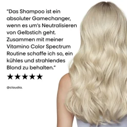 Serie Expert Vitamino Color Spectrum Purple Dyes Neutralizing Shampoo für blondes Haar 300 ml