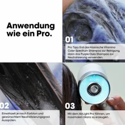 Serie Expert Vitamino Color Spectrum Purple Dyes Neutralizing Shampoo für blondes Haar 300 ml