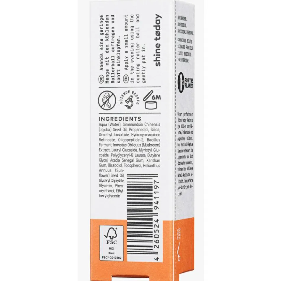 shine tøday Retinoid Eye Roll-On 10 ml
