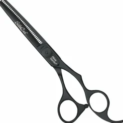 SilkCut Matt Black Modellierschere 6"