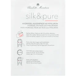 Silk & Pure   Hydrogel-Augenpads mit Hyaluron 5 x 2 Stück