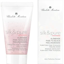 Silk & Pure Klärende Pink-To-Black Peelingmaske 50 ml
