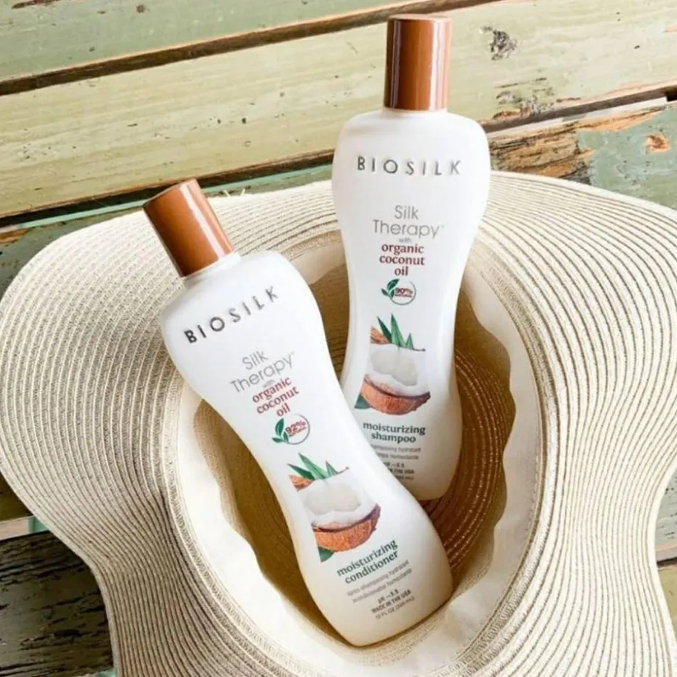 Silk Therapy Coconut Oil Moisturizing Shampoo 355 ml