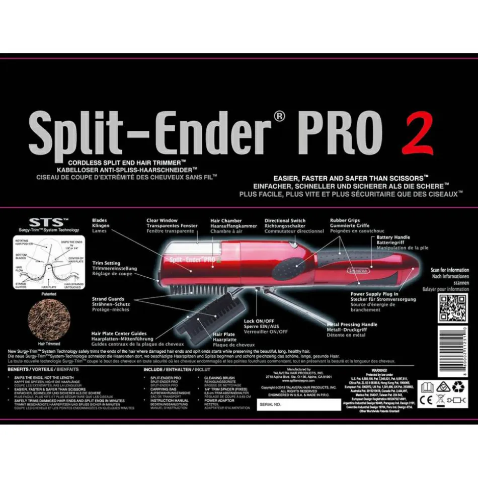 Split-Ender PRO2 Spliss-Entferner Red