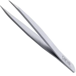 Splitterpinzette, satin, rostfrei, 9 cm Satin