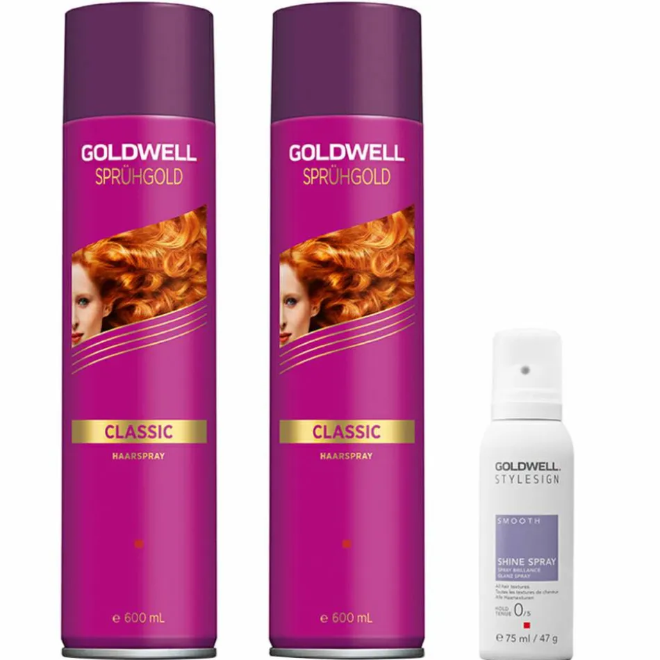 Styling Bundle Sprühgold & Glanz