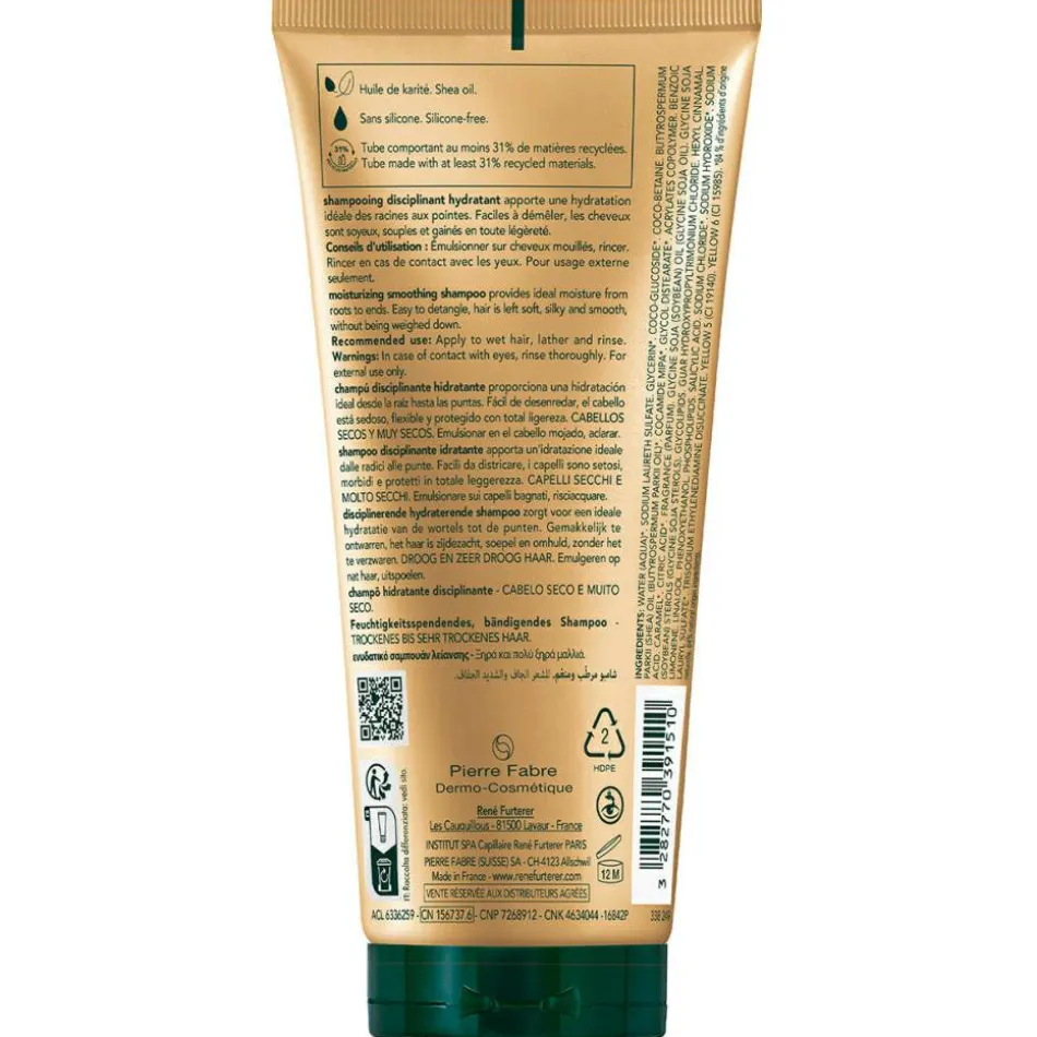 Sublime Karité feuchtigkeitsspendendes, bändigendes Shampoo