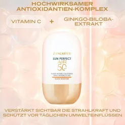 Sun Perfect Air   Daily Invisible Fluid SPF 50 Glow Booster 40 ml