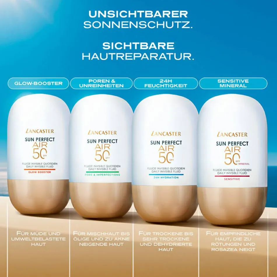Sun Perfect Air Daily Invisible Fluid SPF 50 Sensitive Mineral 40 ml