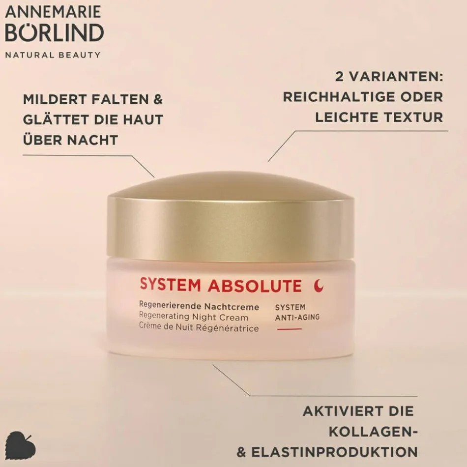 SYSTEM ABSOLUTE SYSTEM ANTI-AGING Regenerierende Nachtcreme Light 50 ml