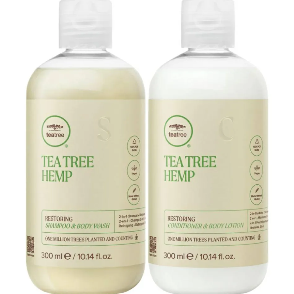 Tea Tree Hemp Hair & Body Set