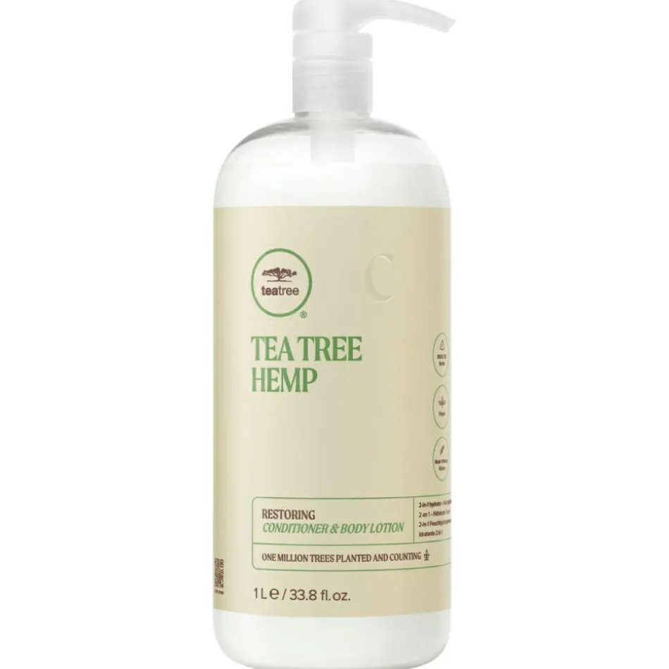 Tea Tree Hemp Restoring Conditioner & Body Lotion