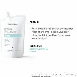 Texture Dimensions PERM D - Damaged strapaziertes Haar 500 ml