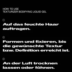 Texturizer Bodifying Liquid Gel mittlerer Halt 145 ml