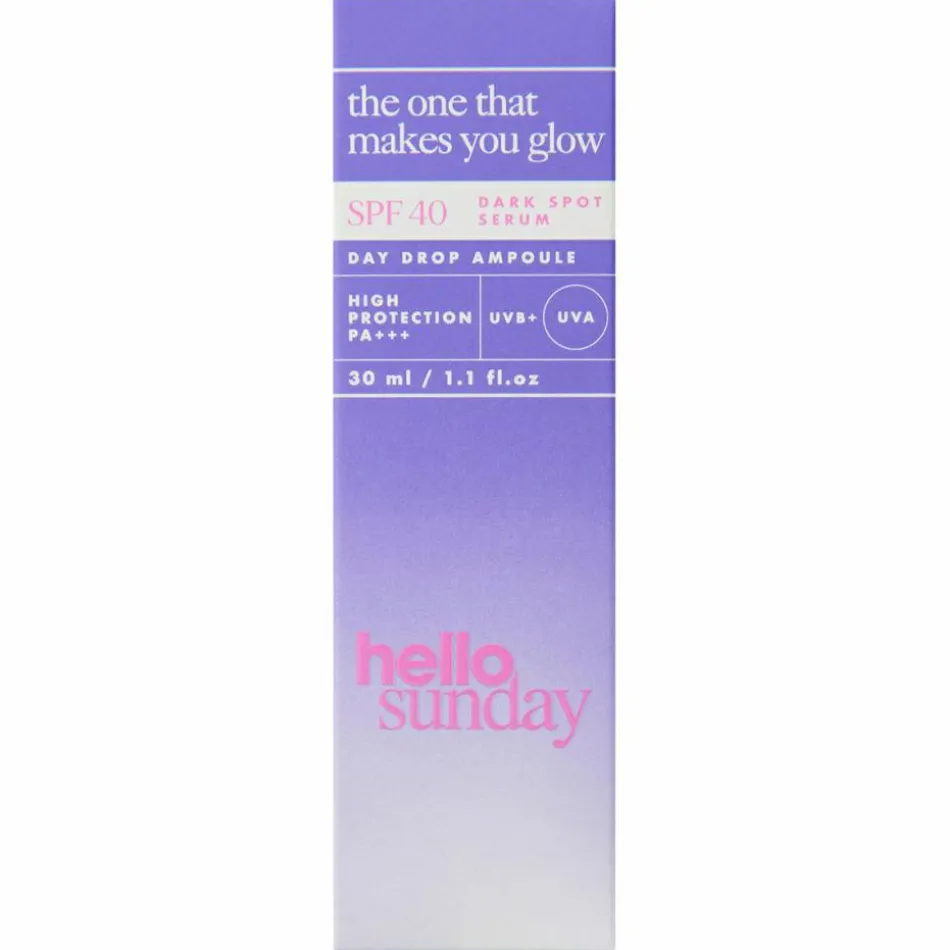 the one that makes you glow Dark spot oil serum SPF 40 30 ml