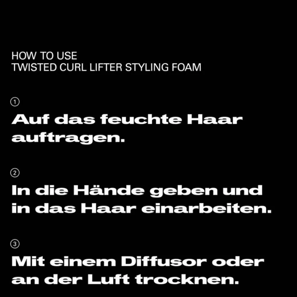 Twisted Curl Lifter Styling Foam 200 ml