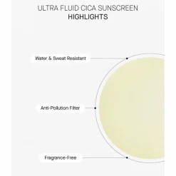Ultra Fluid Cica Sunscreen SPF 50 PA++++ 100 ml