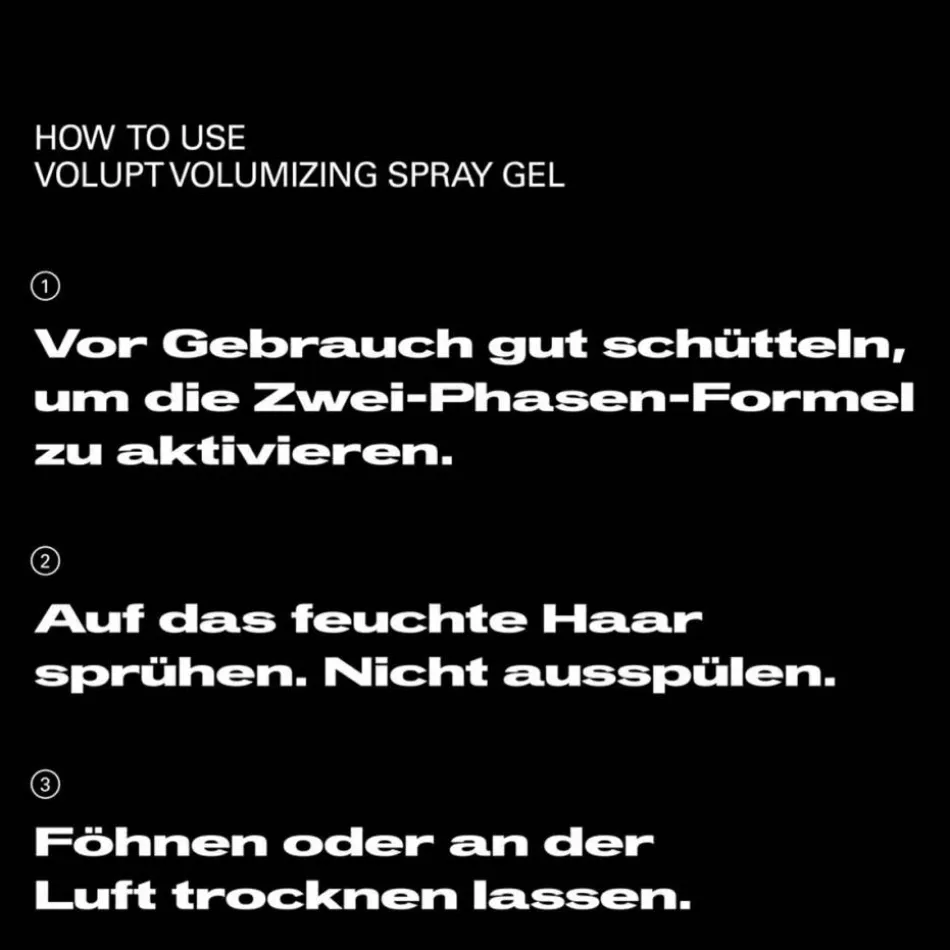 Volupt Max Volumizing Spray Gel 150 ml