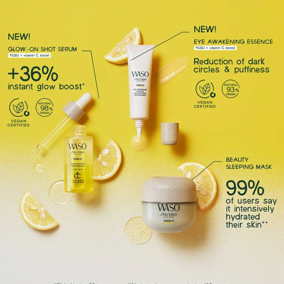 WASO YUZU-C Glow-On Shot 28 ml