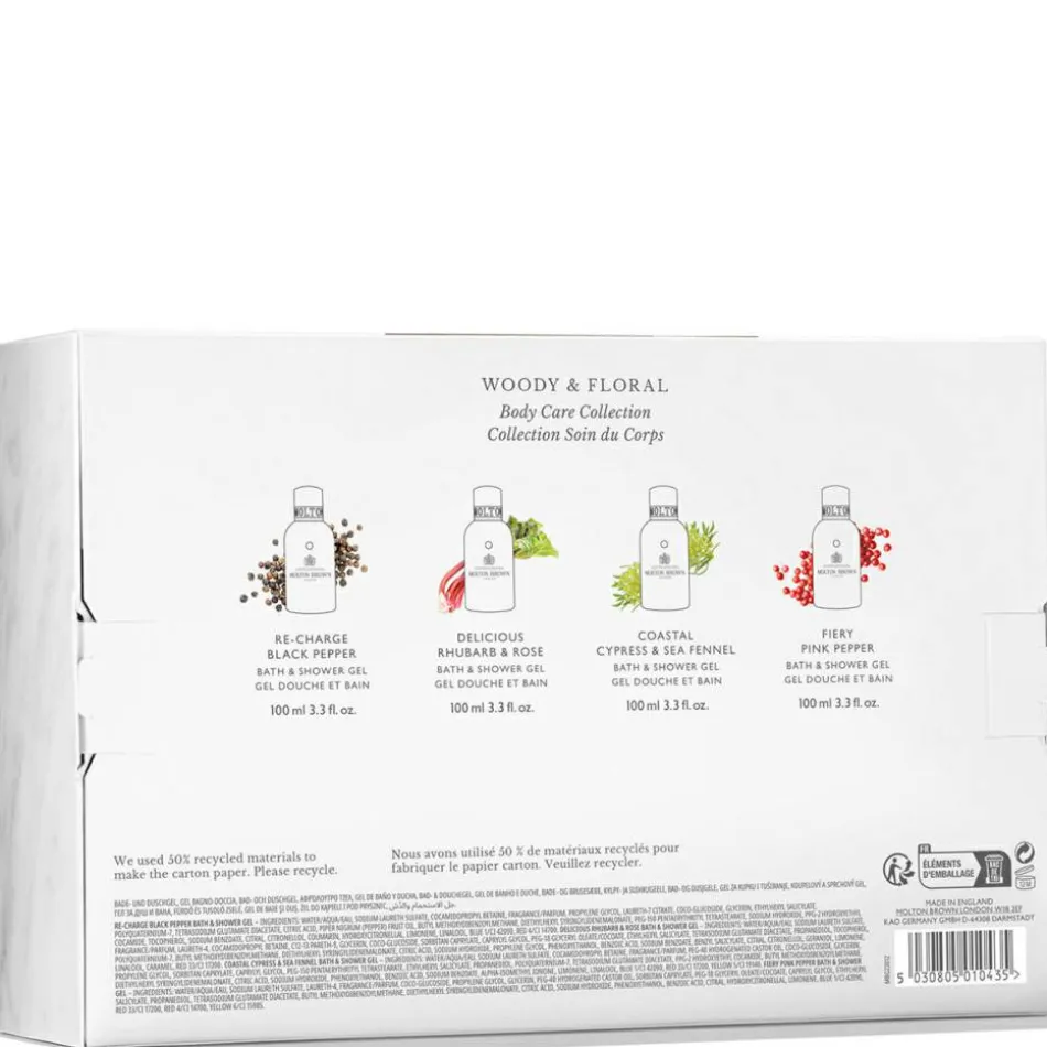 Woody & Floral Body Care Travel Set