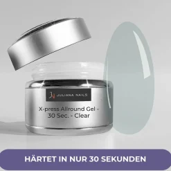 X-press Allround Gel - 30 Sec. - Clear 15 g