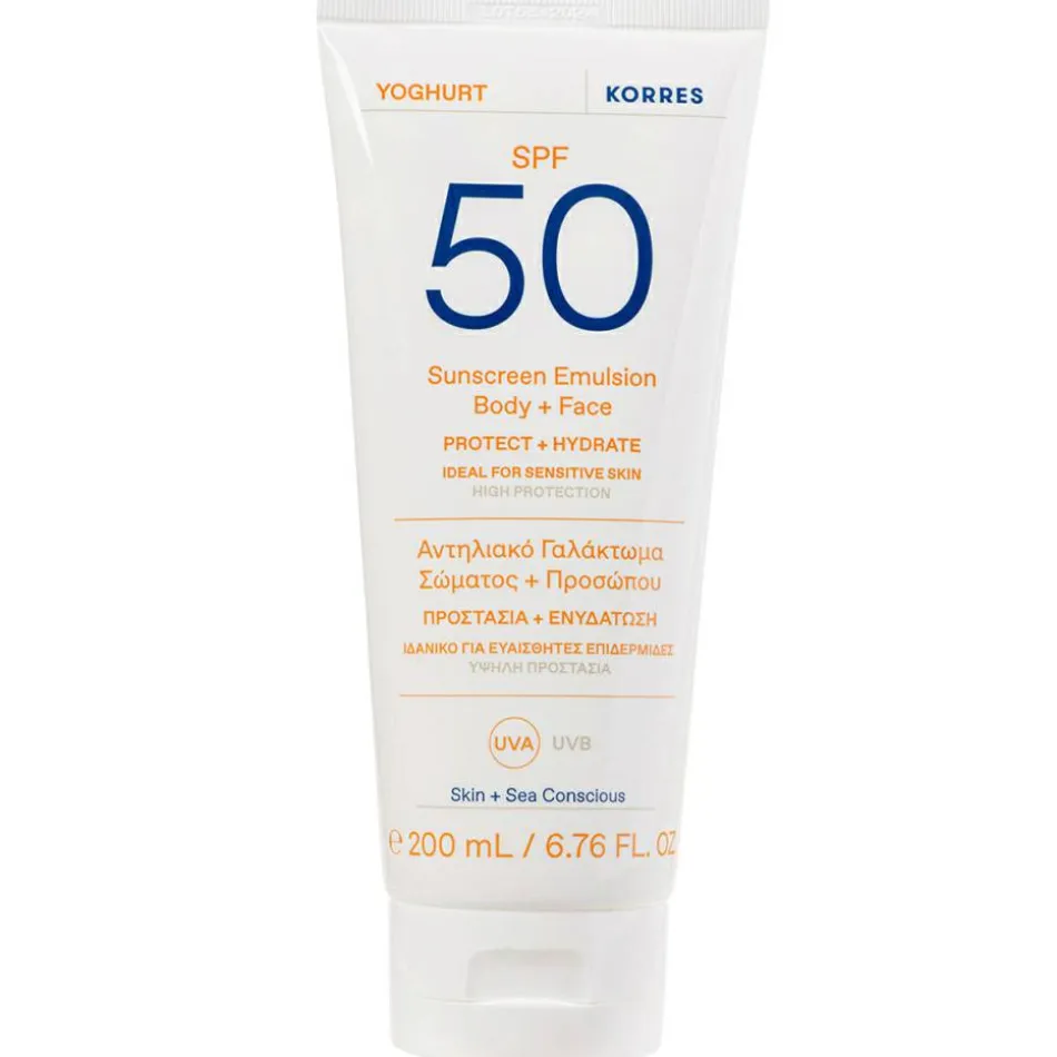 Yoghurt Sunscreen Emulsion Body + Face SPF 50 200 ml