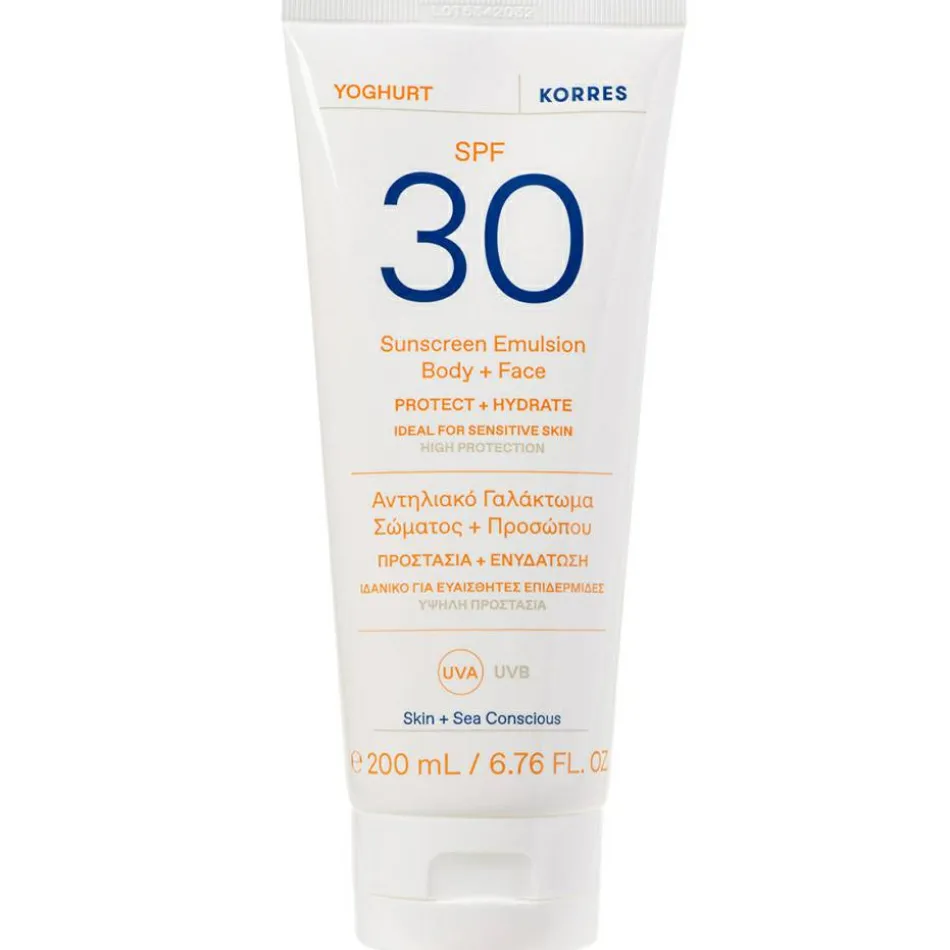 Yoghurt Sunscreen Emulsion Body + Face SPF 30 200 ml