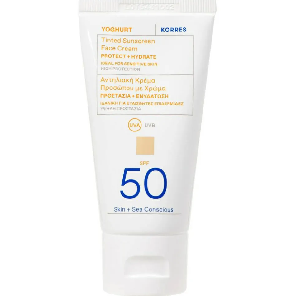 Yoghurt Tinted Sunscreen Face Cream SPF 50 50 ml